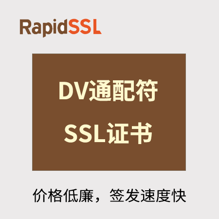 德江县RapidSSL_DV通配符SSL证书